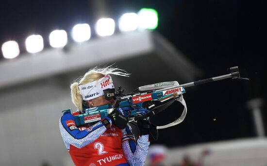 IBU World Cup Biathlon 9. Women. Pursuit