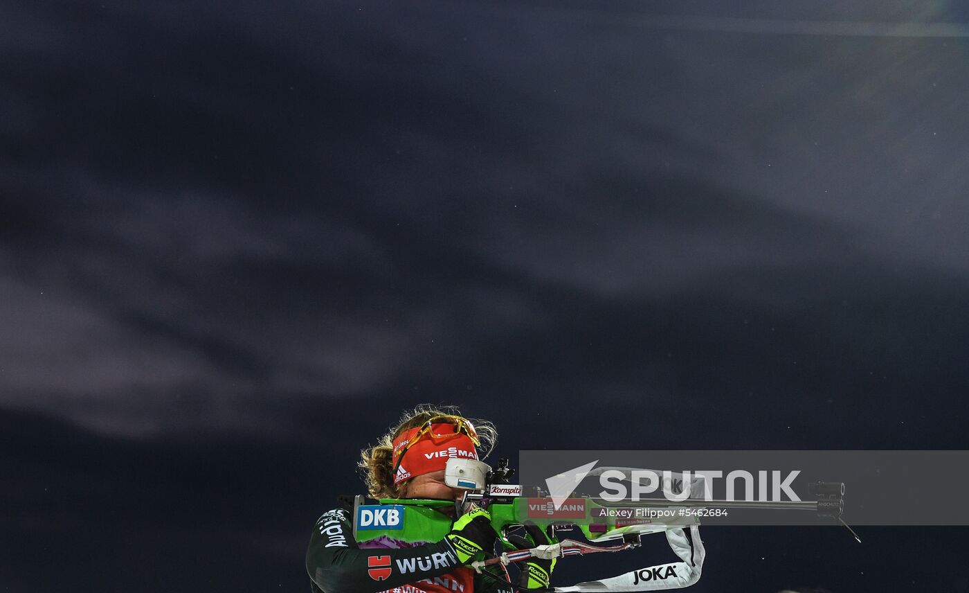 IBU World Cup Biathlon 9. Women. Pursuit