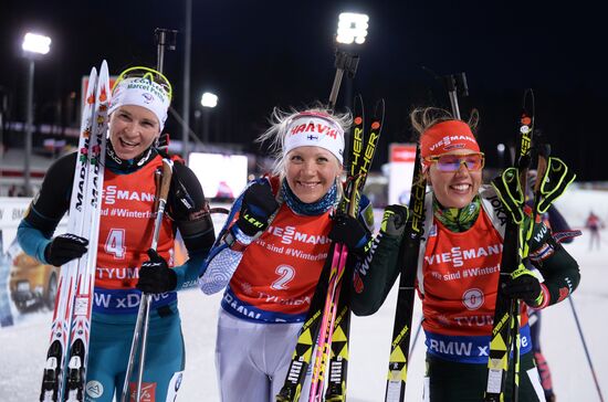IBU World Cup Biathlon 9. Women. Pursuit