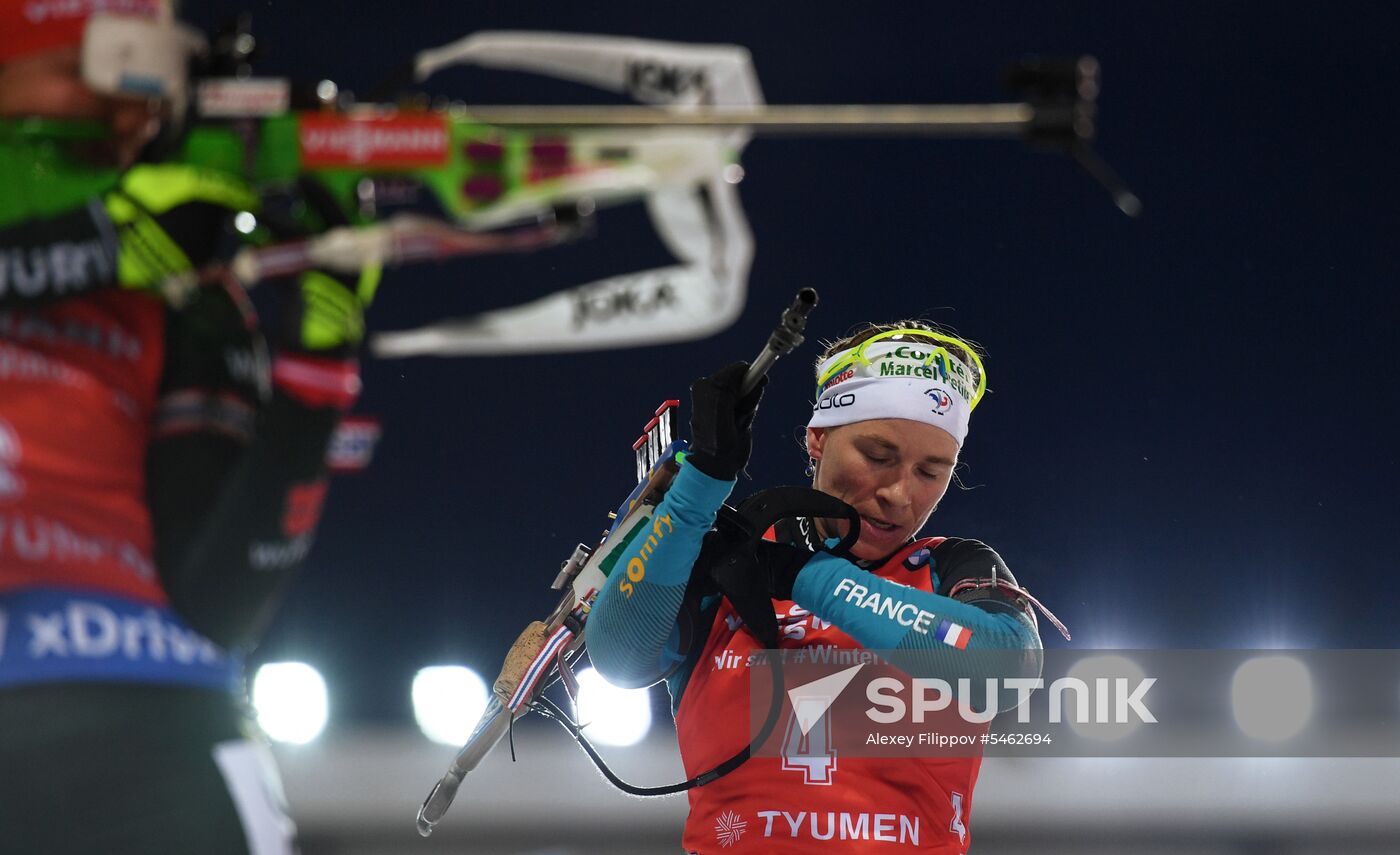 IBU World Cup Biathlon 9. Women. Pursuit