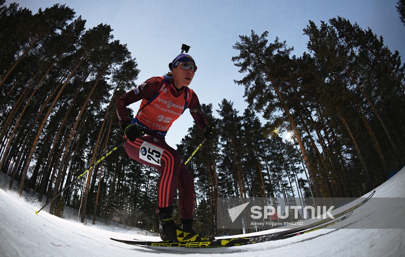 IBU World Cup Biathlon 9. Women. Pursuit