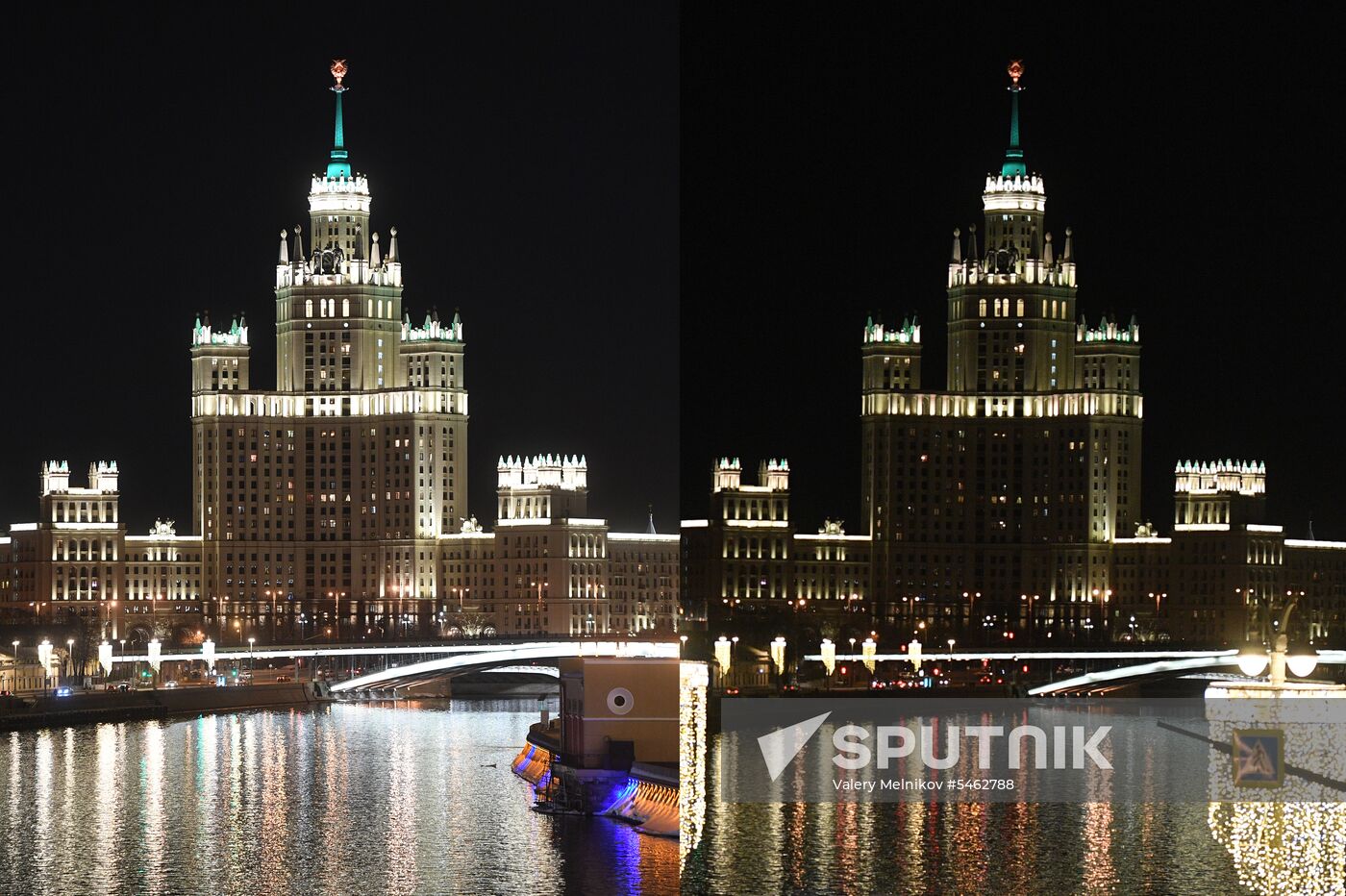 Earth Hour 2018 in Russia