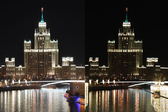 Earth Hour 2018 in Russia