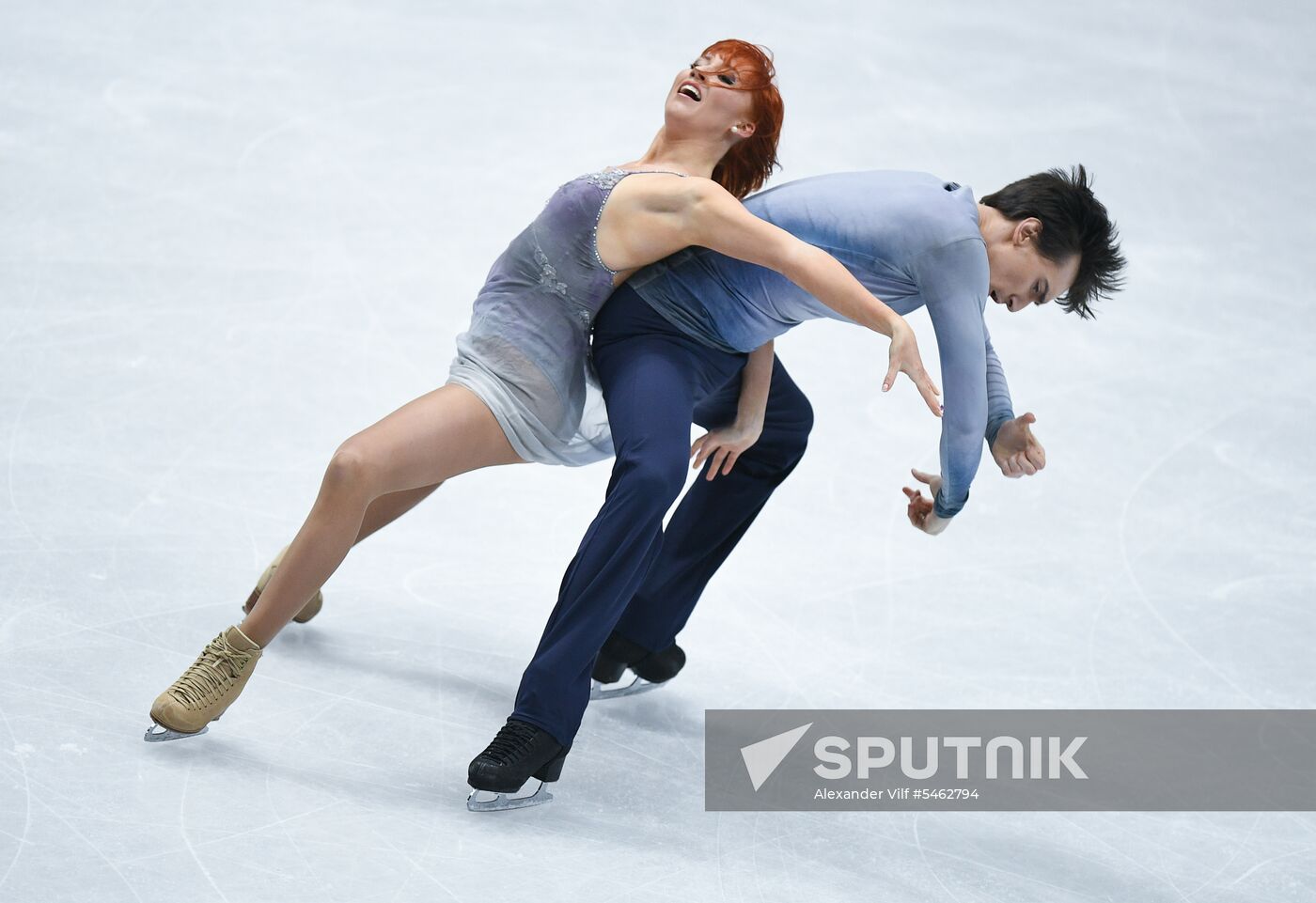 World Figure Skating Championships. Ice dance. Free skating