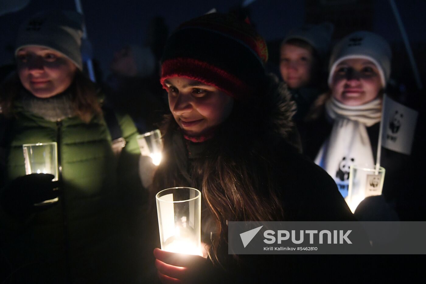 Earth Hour 2018 in Russia