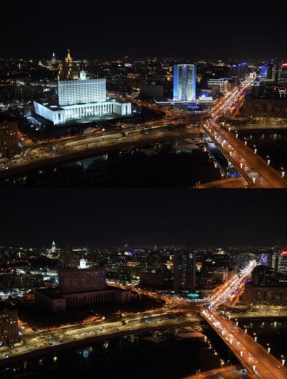 Earth Hour 2018 in Russia