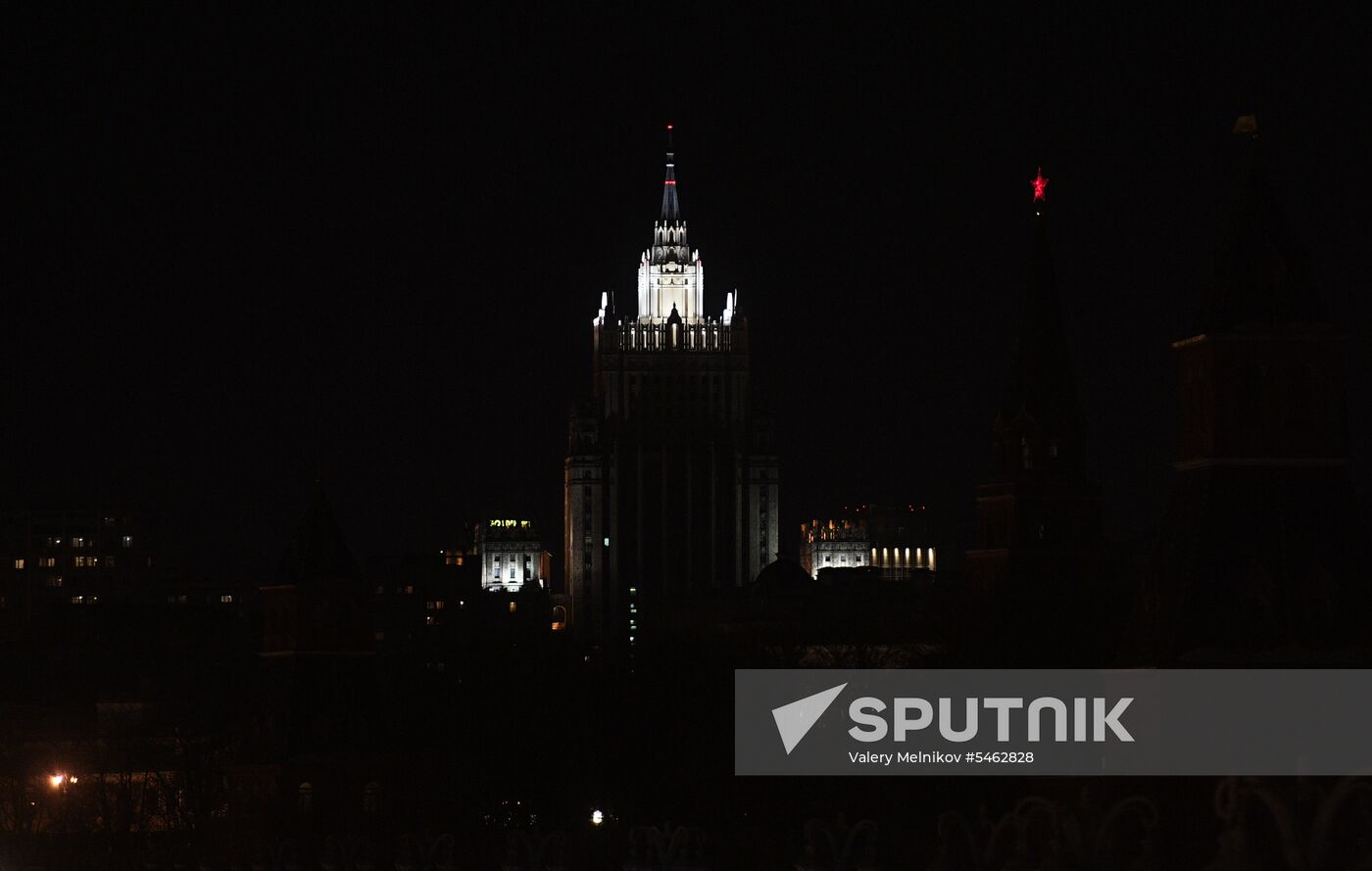 Earth Hour 2018 in Russia