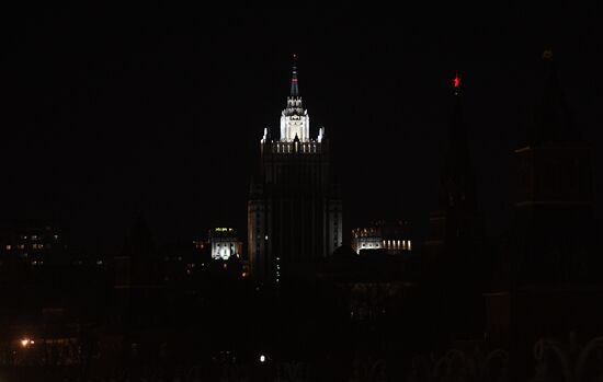 Earth Hour 2018 in Russia
