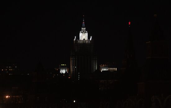 Earth Hour 2018 in Russia