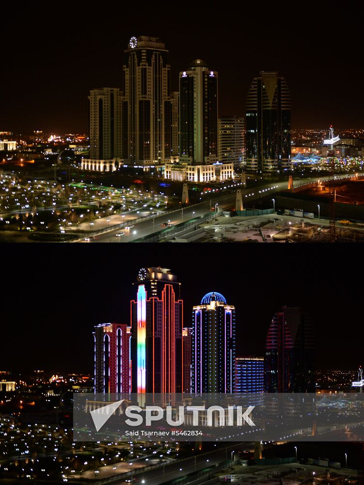 Earth Hour 2018 in Russia