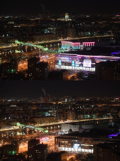 Earth Hour 2018 in Russia