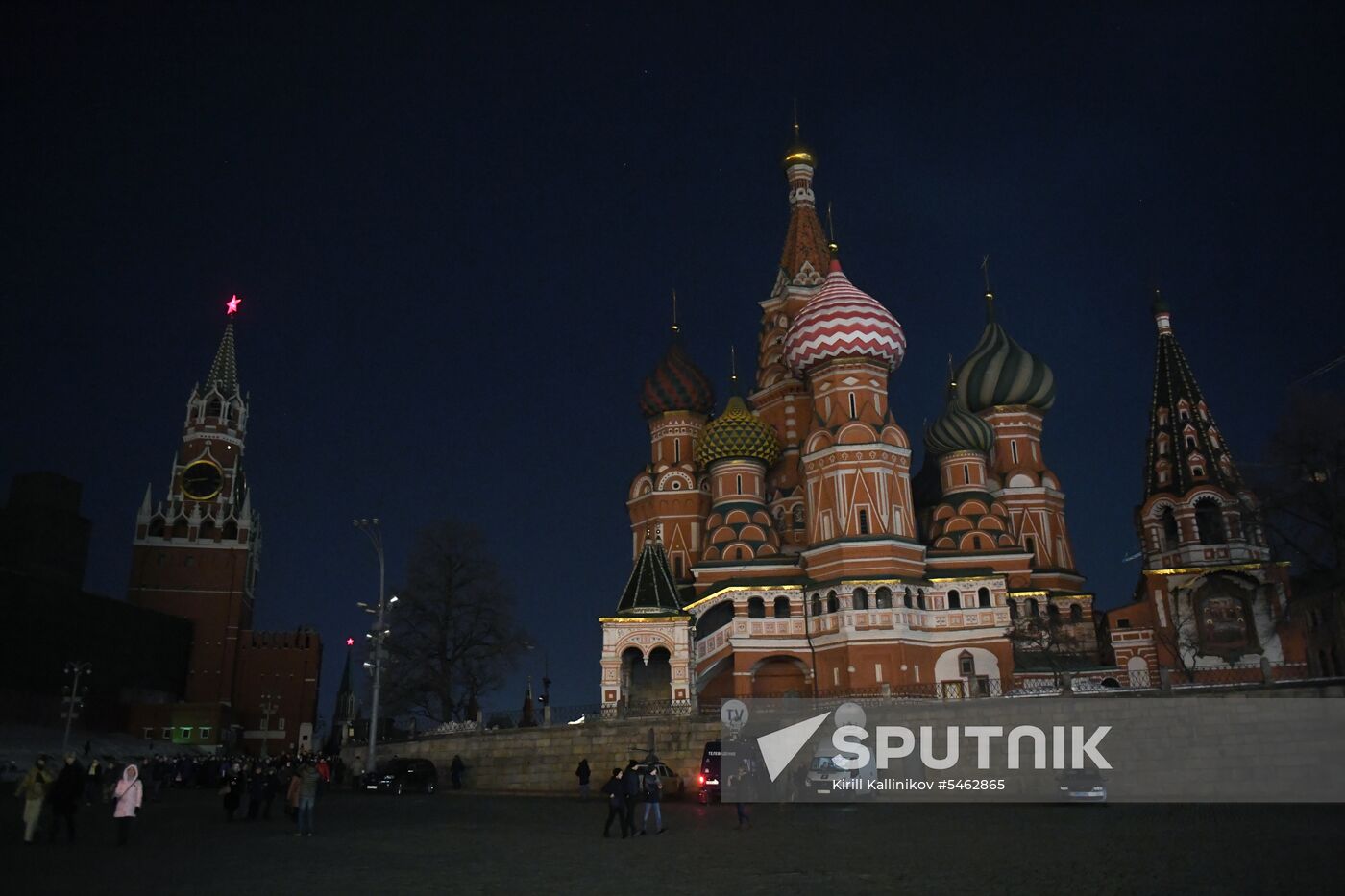 Earth Hour 2018 in Russia