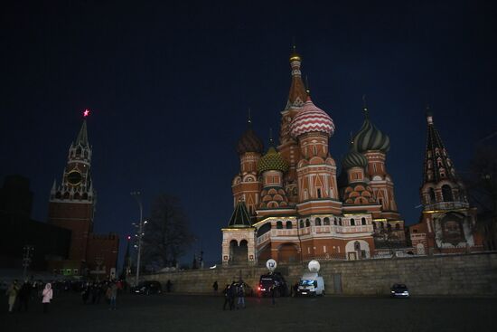Earth Hour 2018 in Russia