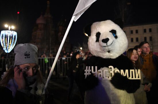 Earth Hour 2018 in Russia