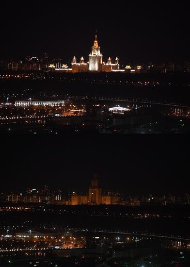 Earth Hour 2018 in Russia