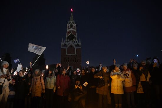 Earth Hour 2018 in Russia