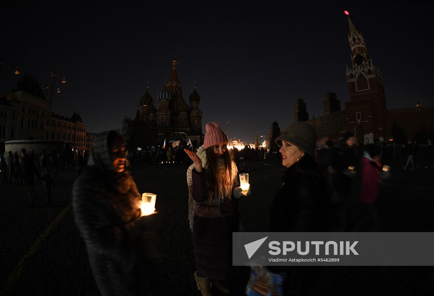 Earth Hour 2018 in Russia