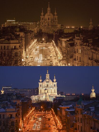 Earth Hour 2018 in Russia