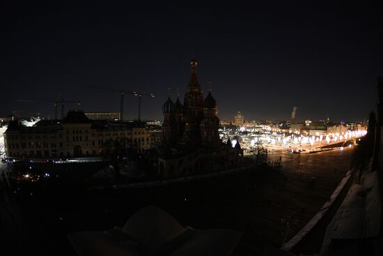 Earth Hour 2018 in Russia