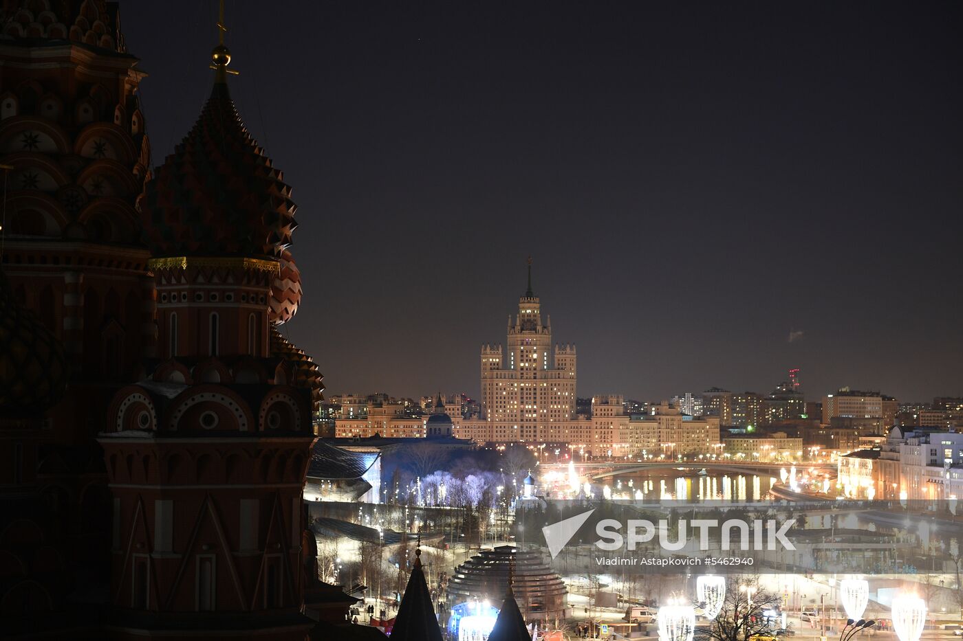 Earth Hour 2018 in Russia
