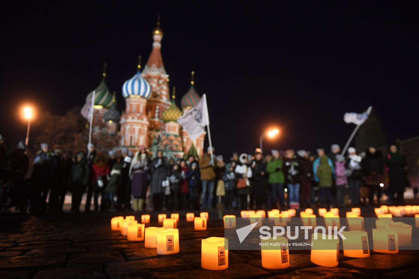 Earth Hour 2018 in Russia