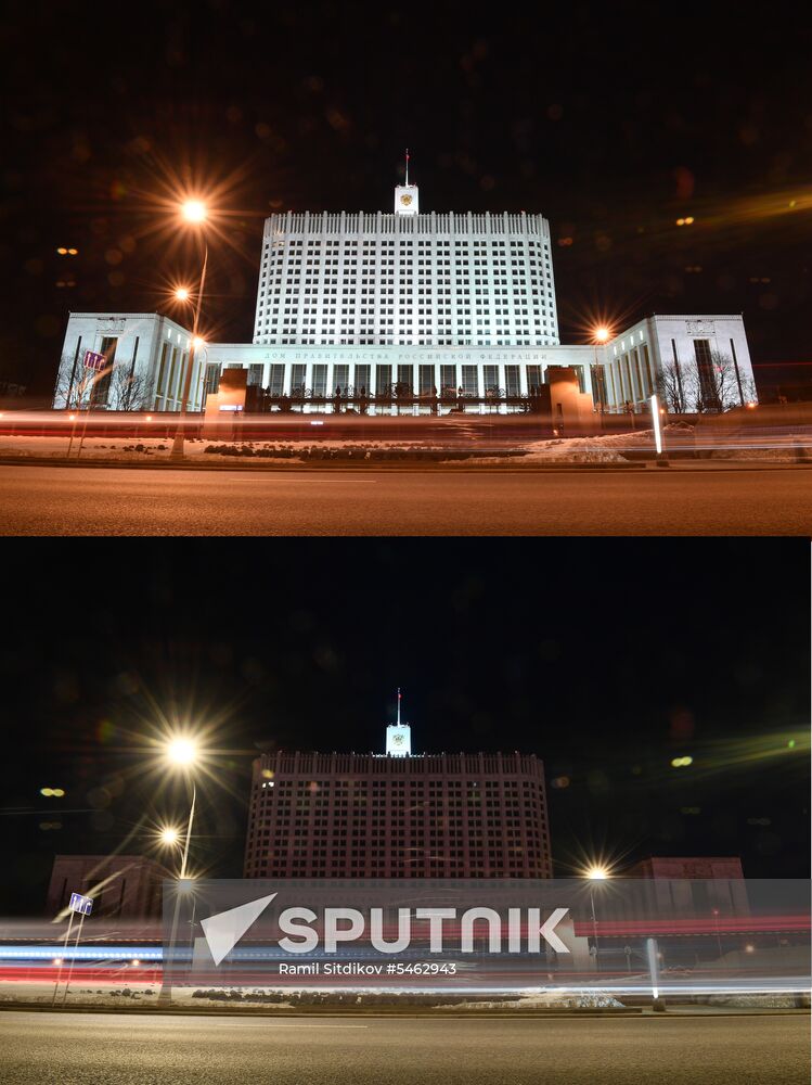 Earth Hour 2018 in Russia