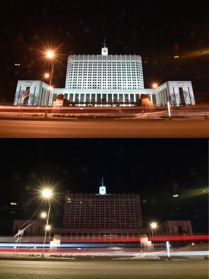 Earth Hour 2018 in Russia