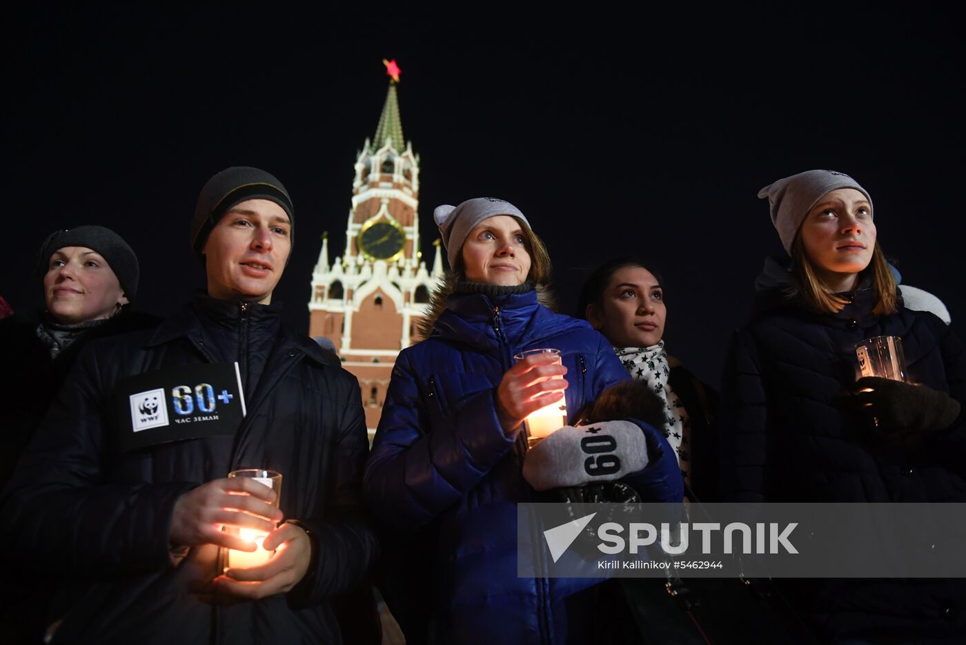 Earth Hour 2018 in Russia