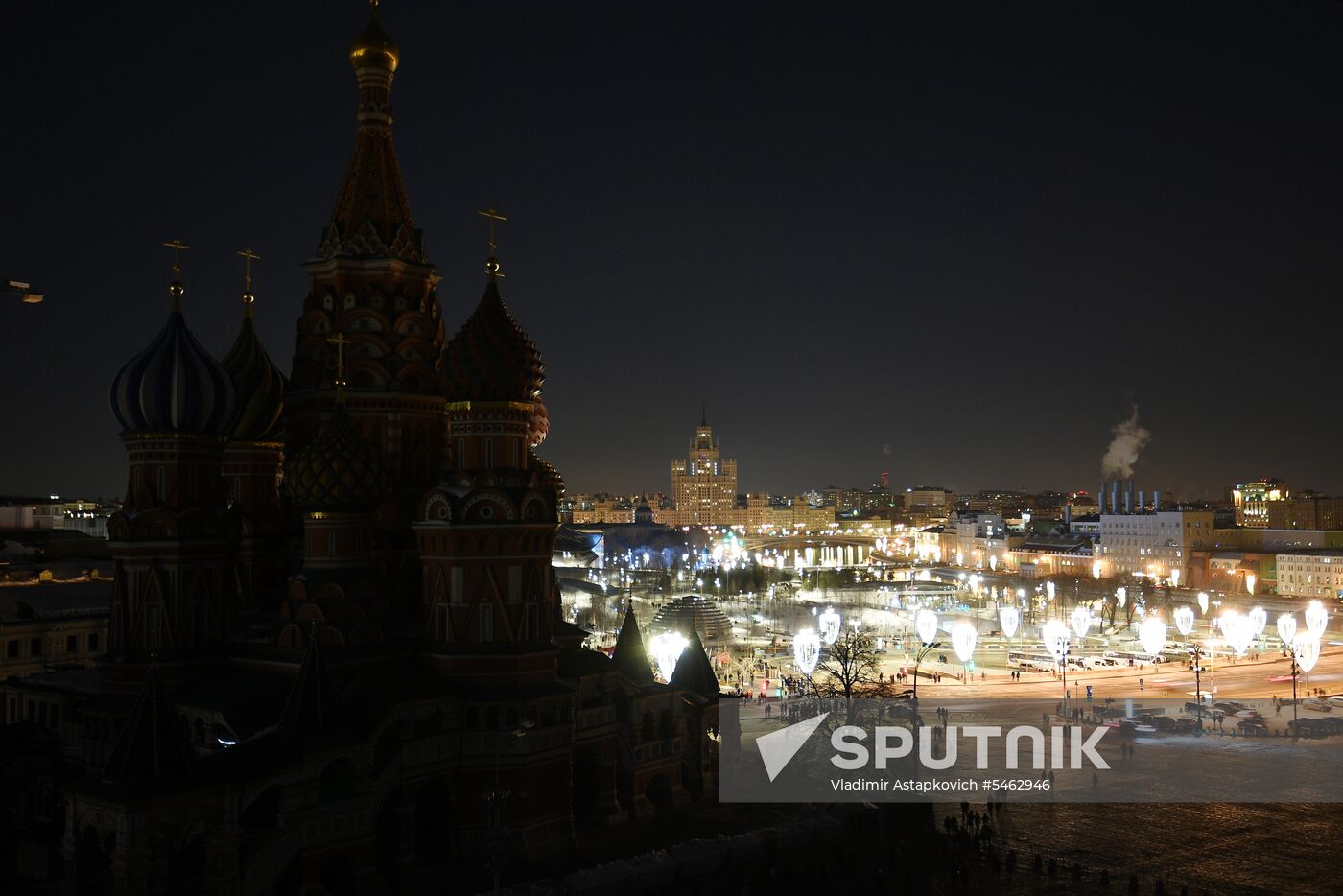Earth Hour 2018 in Russia