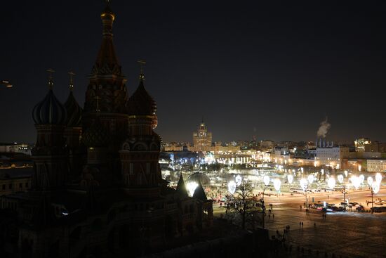 Earth Hour 2018 in Russia