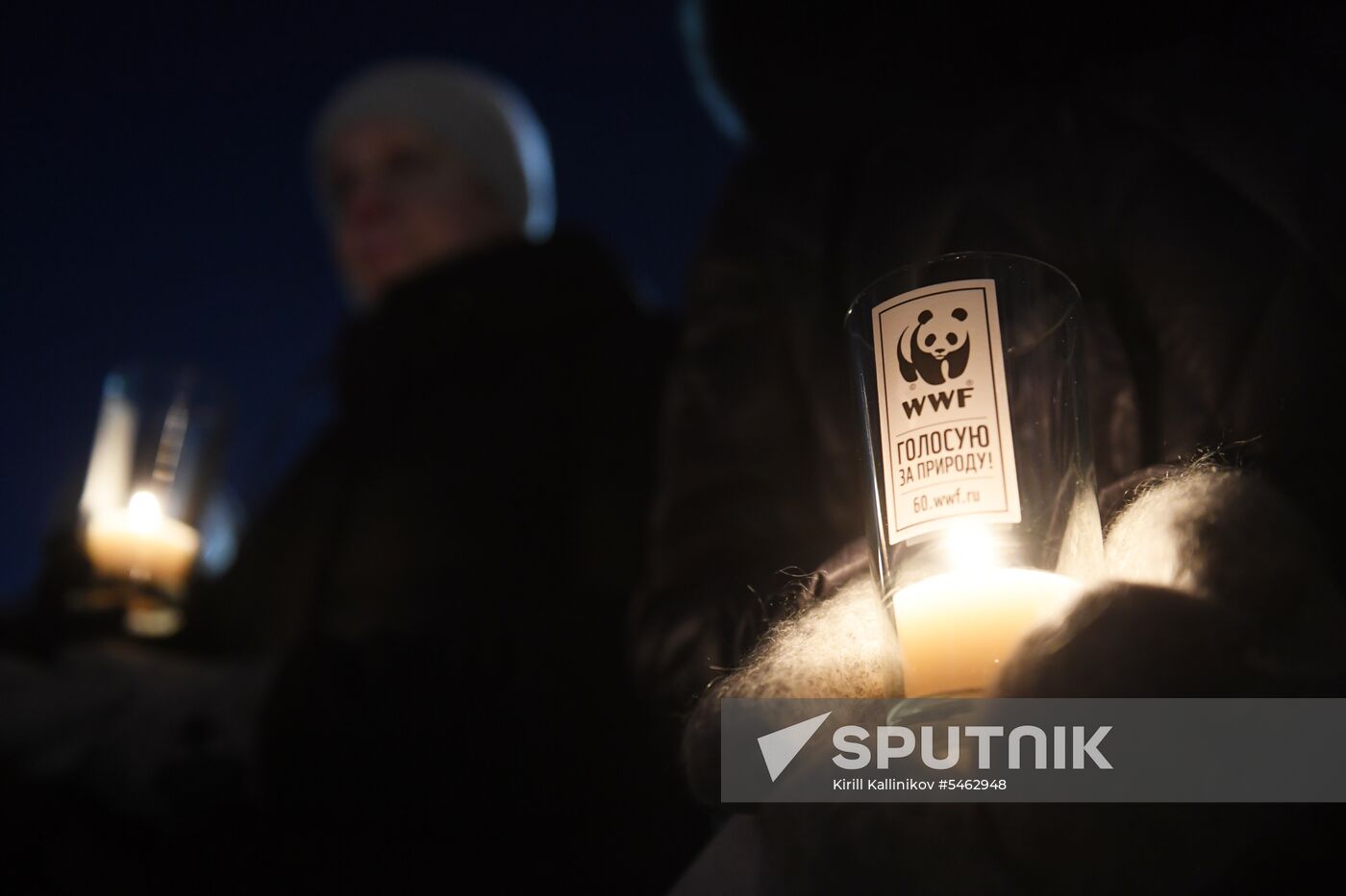 Earth Hour 2018 in Russia
