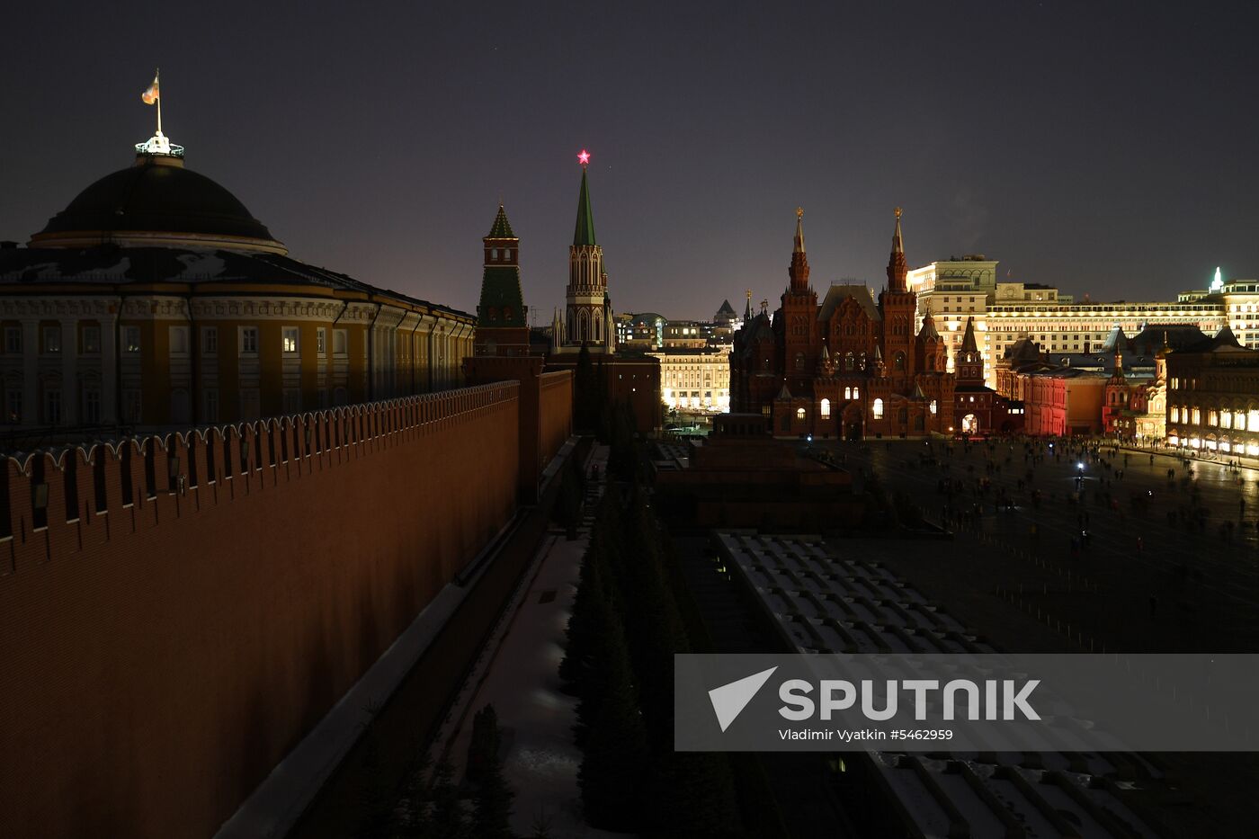 Earth Hour 2018 in Russia