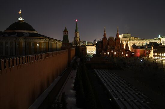 Earth Hour 2018 in Russia