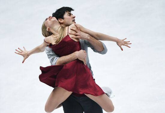 World Figure Skating Championships. Ice dance. Free skating