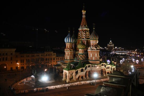 Earth Hour 2018 in Russia