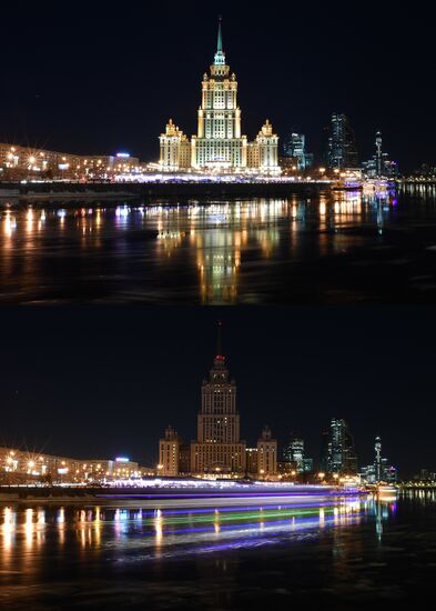 Earth Hour 2018 in Russia