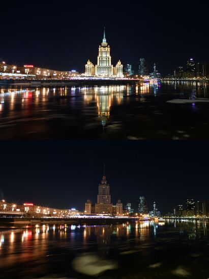 Earth Hour 2018 in Russia