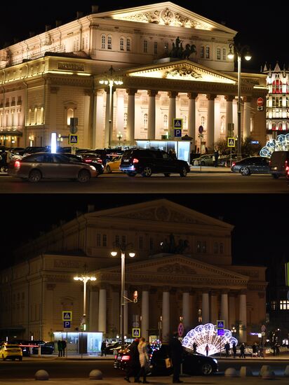 Earth Hour 2018 in Russia