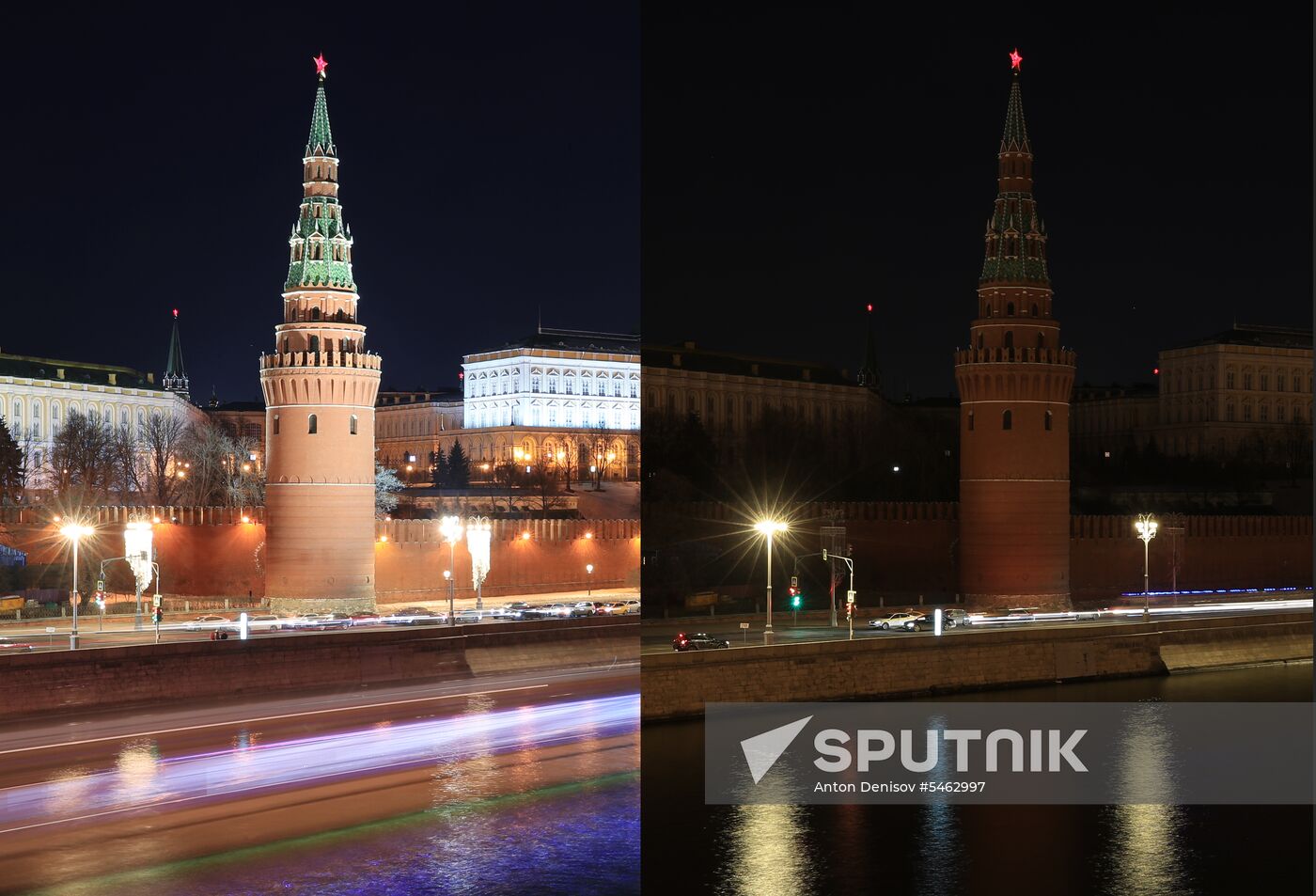 Earth Hour 2018 in Russia