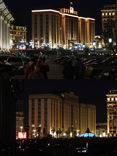 Earth Hour 2018 in Russia