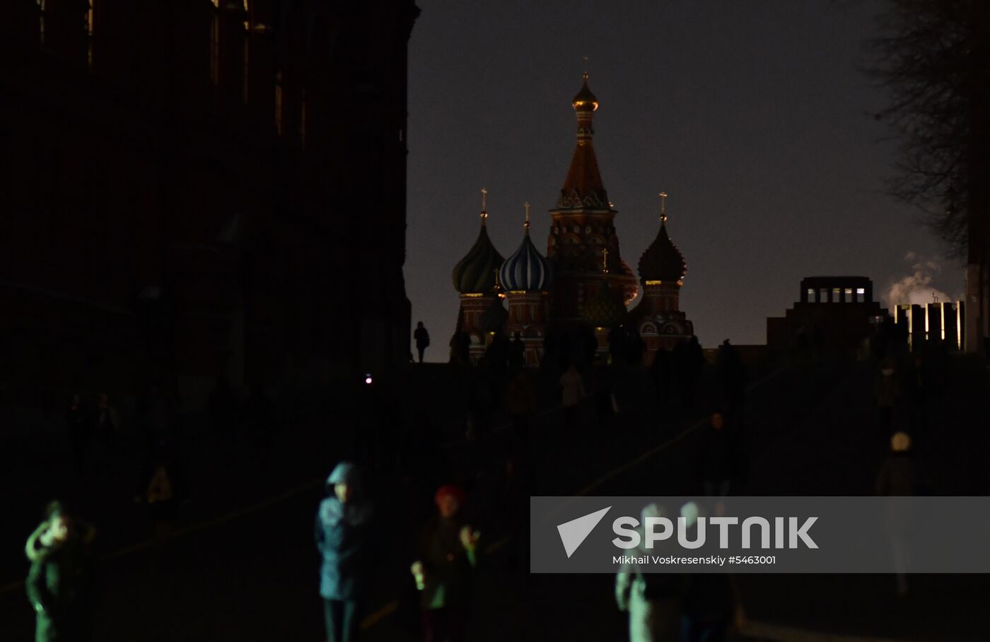 Earth Hour 2018 in Russia