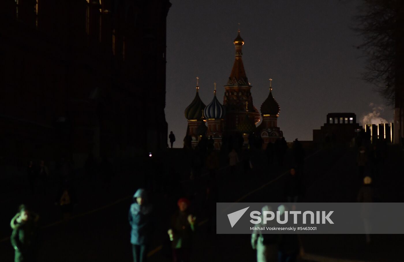 Earth Hour 2018 in Russia