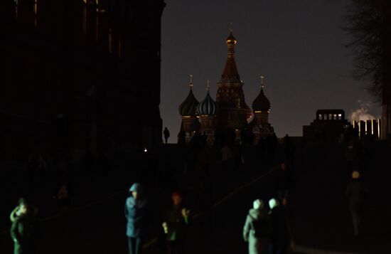 Earth Hour 2018 in Russia