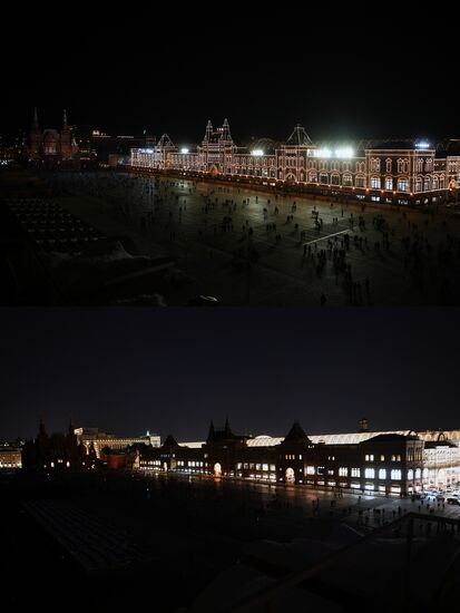 Earth Hour 2018 in Russia