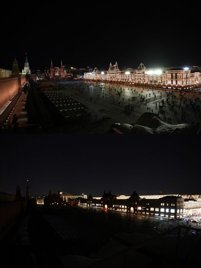 Earth Hour 2018 in Russia