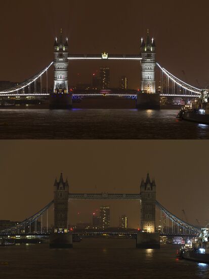 Earth Hour 2018 abroad