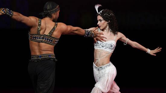 Gala concert of international ballet stars, Rudolf Nureyev. From the Past into the Future