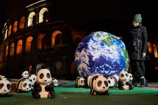 Earth Hour 2018 abroad