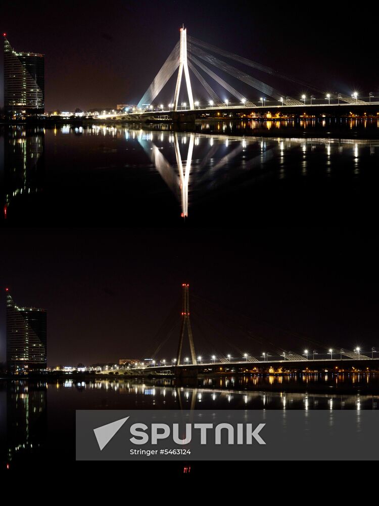 Earth Hour 2018 abroad