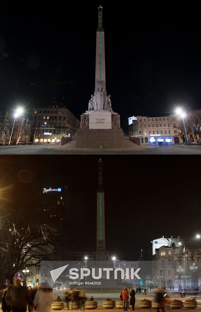 Earth Hour 2018 abroad